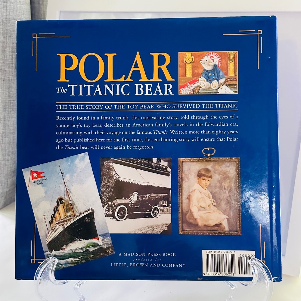 NEW Polar The Titanic Bear A True Story Hardcover Children's Picture Book - Picture 6 of 6